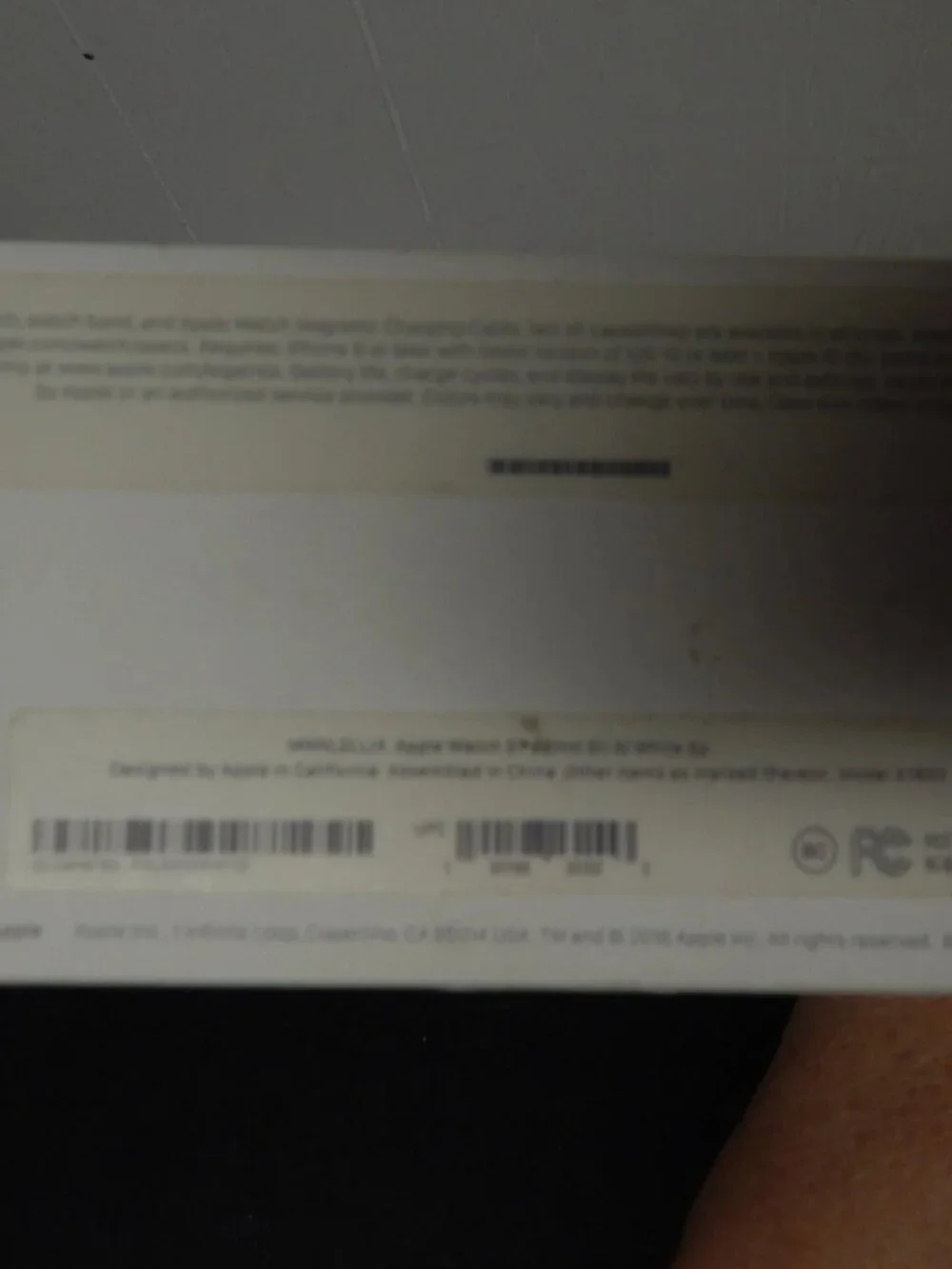 Apple Watch Series 1 42mm Aluminum Case White Sport Band - (MNNL2LL/A)